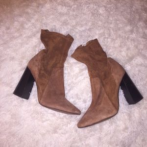 Zara Suede Leather Boots